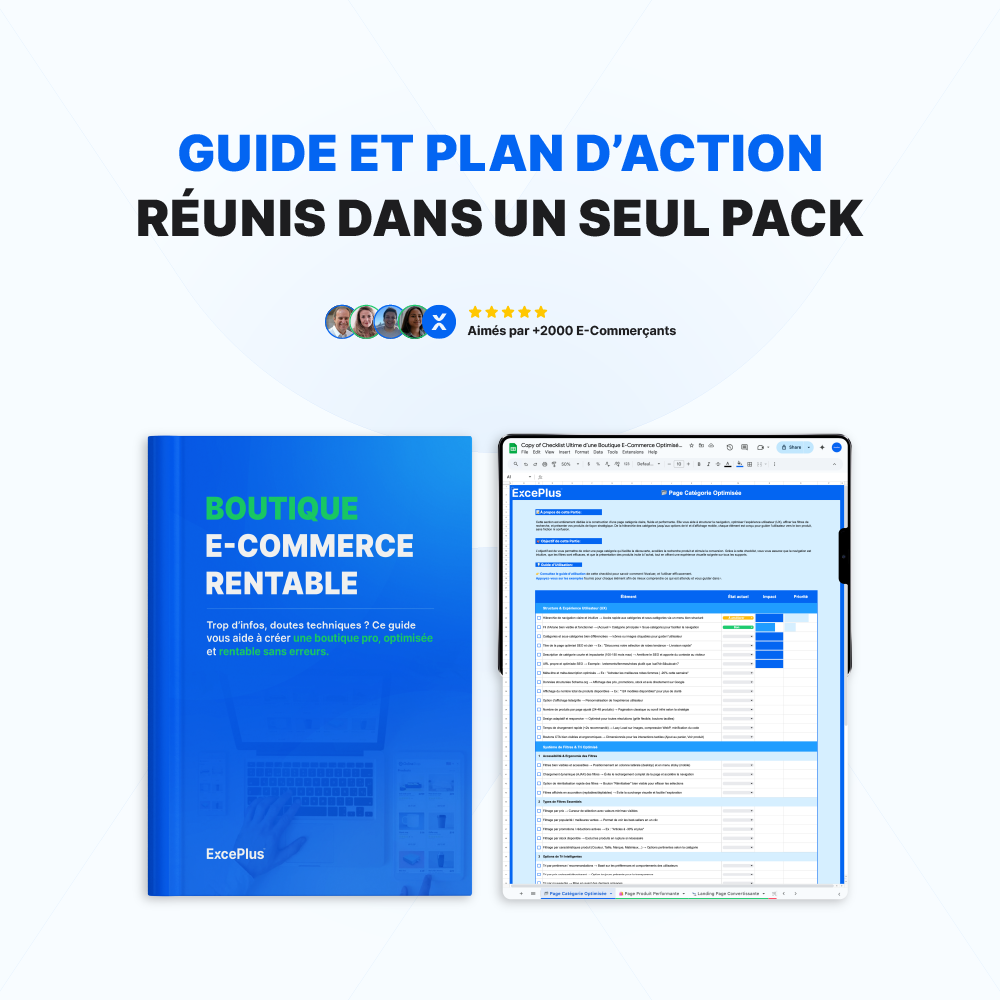 Pack Complet pour une Boutique E-commerce qui Convertit à 100%